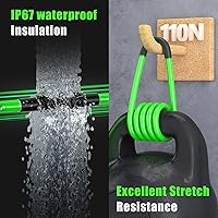 Vista 6 de ELECFUN Rollo de tubo termorretráctil de 1-1/4 pulgadas 8 pies, tubo termorretráctil de grado marino recubierto con adhesivo 3:1, sellado