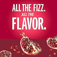 Vista 4 de IZZE - Mezcla de bebida de jugo con agua con gas, granada, sin azúcar añadido, 8.4 onzas líquidas, 24 latas