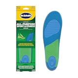 Dr&period; Scholl’s Sport Insoles - Superior Shock Absorption and Arch Support to Reduce Muscle Fatigue and Stress on Lower Body Joints for Men Size 8-14