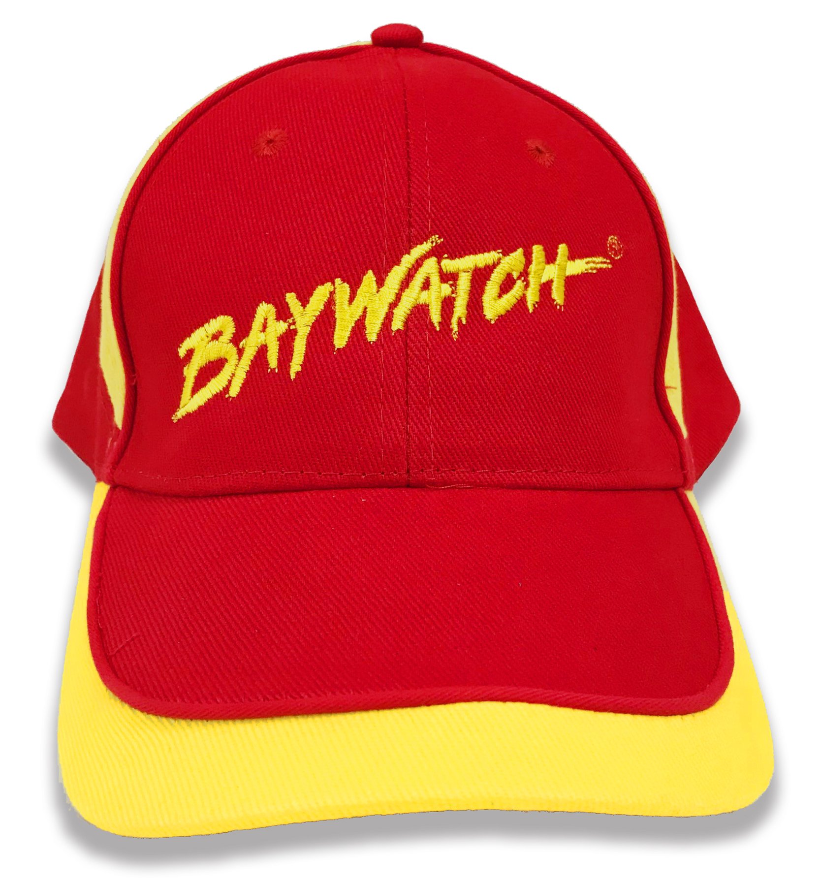 LifeguardgearLicensed Baywatch RED & Yellow Cap