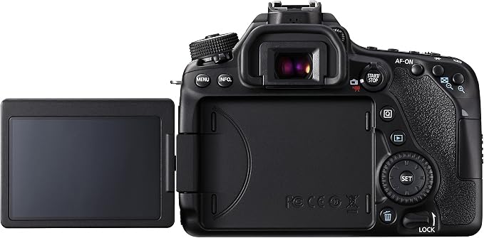 Canon EOS 80D Cámara DSLR Digital Cuerpo Negro miniatura 4