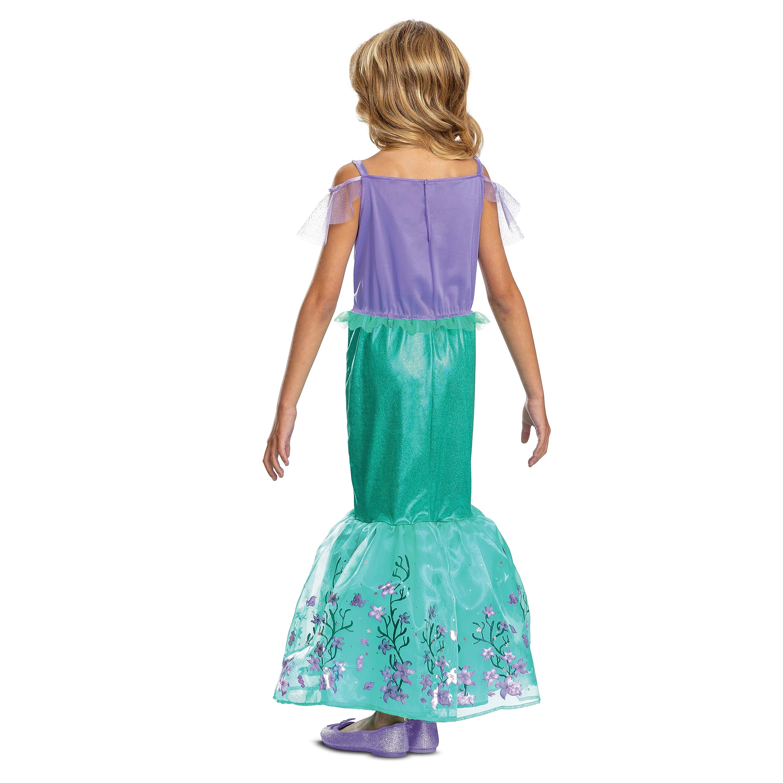 Little Mermaid Deluxe Ariel-Kostüm für Kinder, Disney-Prinzessinnen-Kostüm