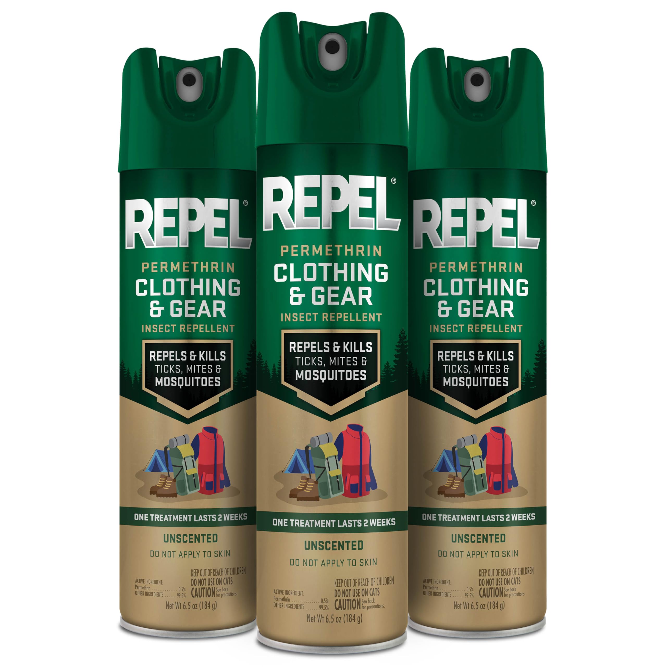 Repel Permethrin 3-Pack