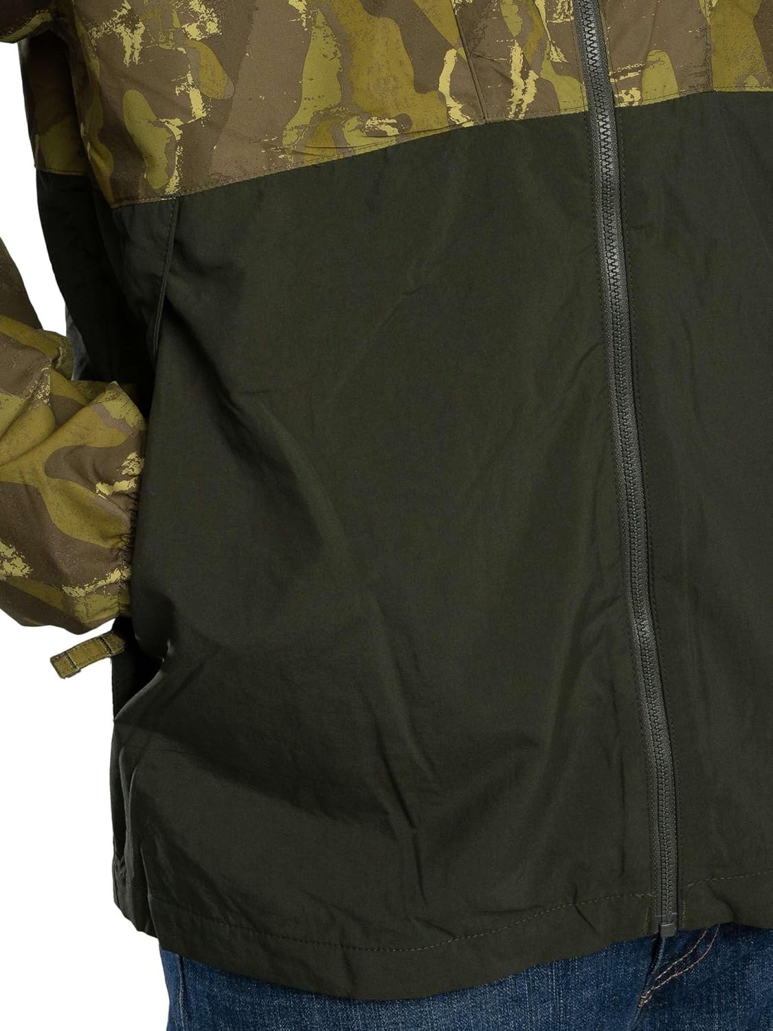 Columbia Men's Spire Valley Novelty Windbreaker Jacket, Mossy Green, XL
