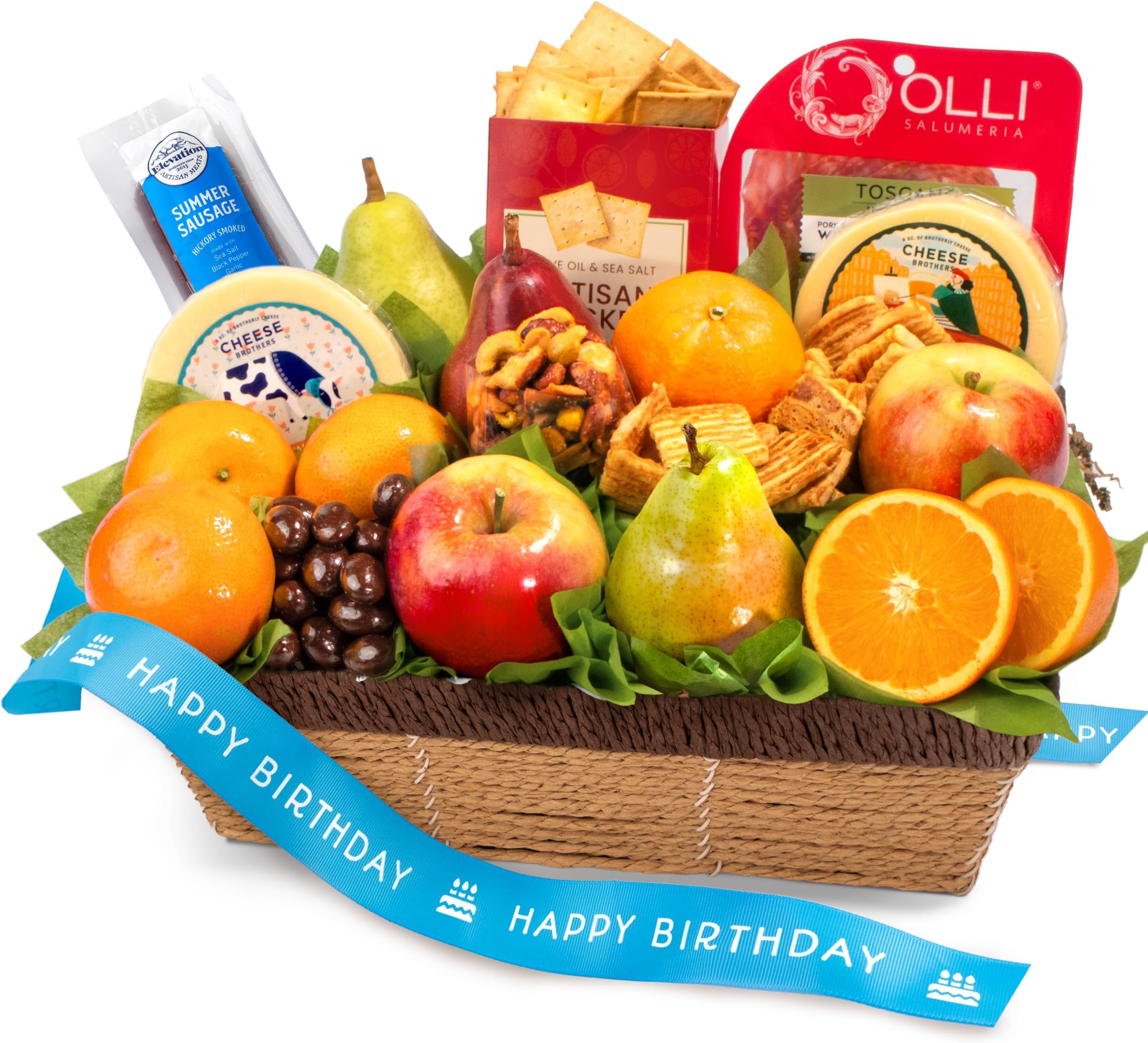 Happy Birthday Sweet & Savory Farmstead Gift Basket