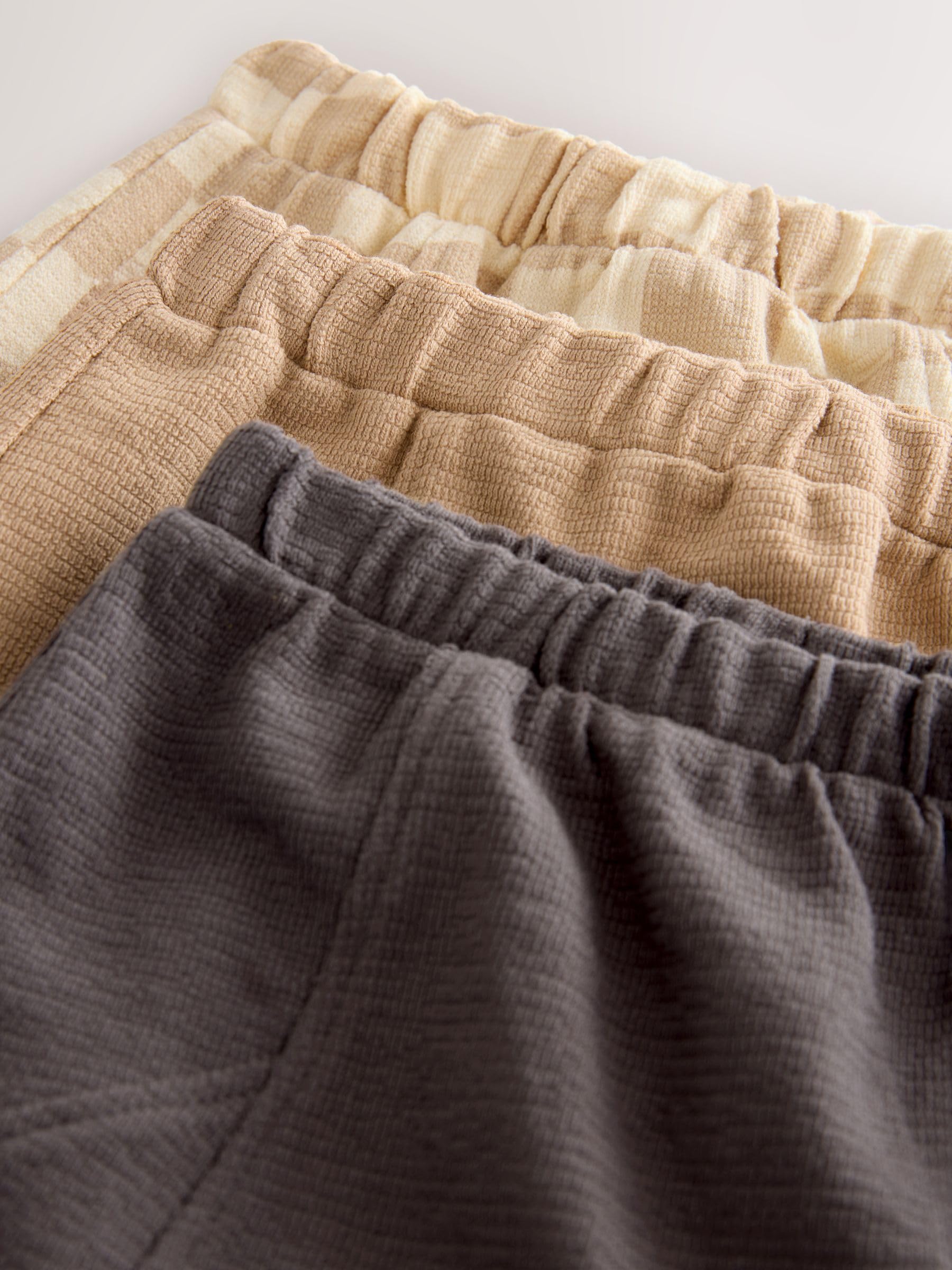 NEXT Bebés niño Pack de 3 pantalones de chándal de bebé