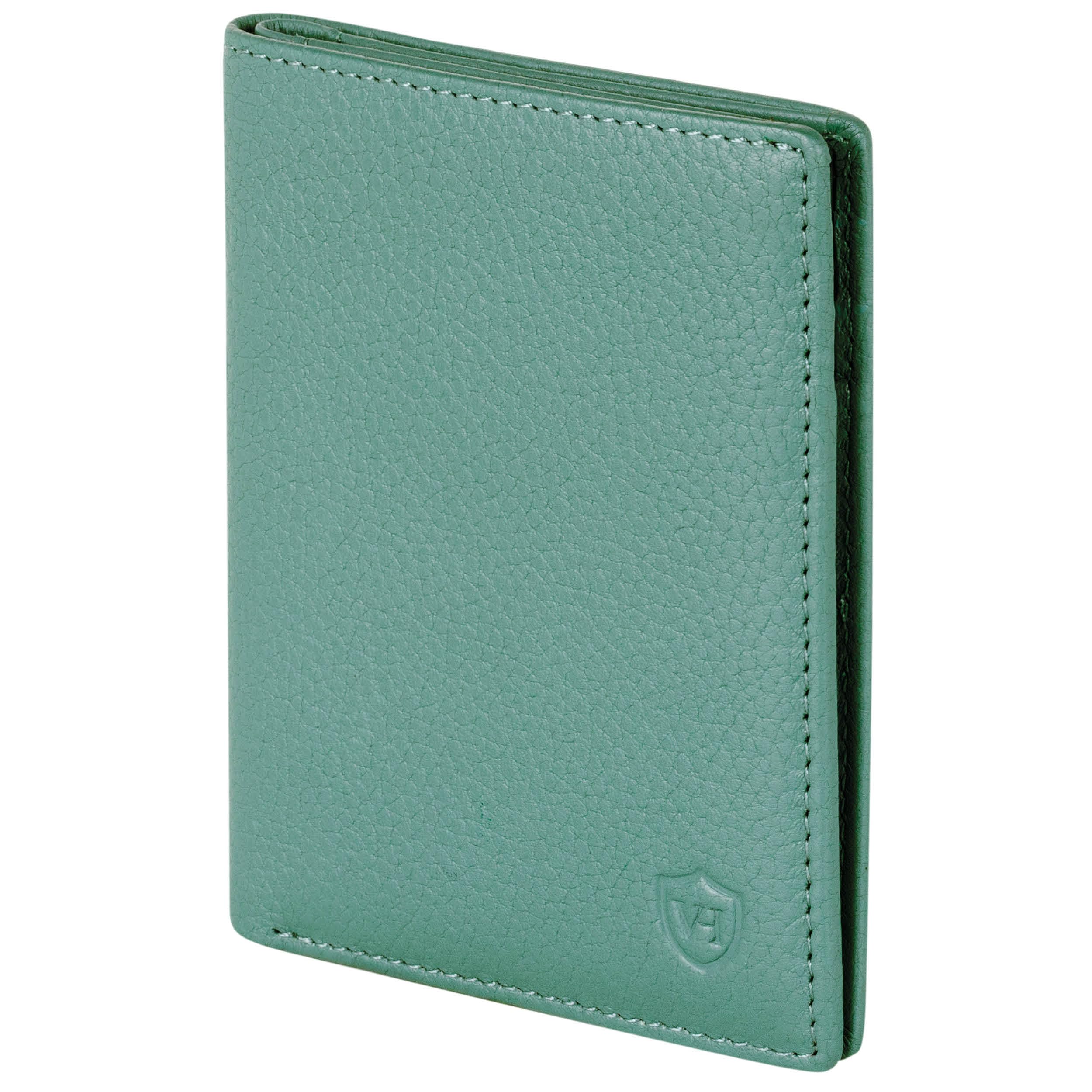 VON HEESEN® Leder Geldbörse Herren mit Münzfach & RFID Schutz I Echtleder Geldbeutel für Männer & Damen I Portemonnaie Brieftasche Wallet Portmonee