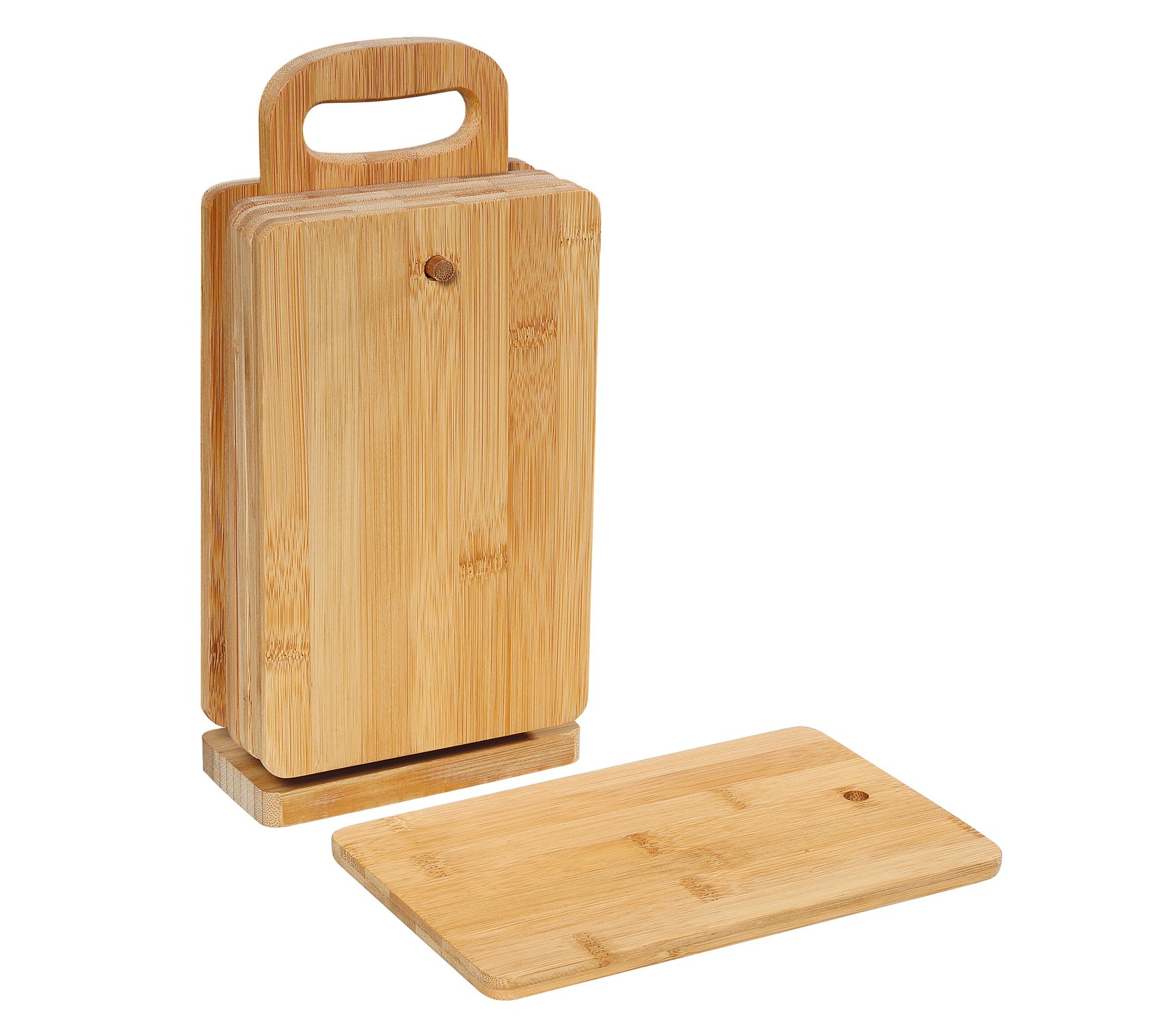 Zassenhaus 54156 6 Bamboo Breakfast Tray with Stand (Brown) – 14 x 7 x 30 cm