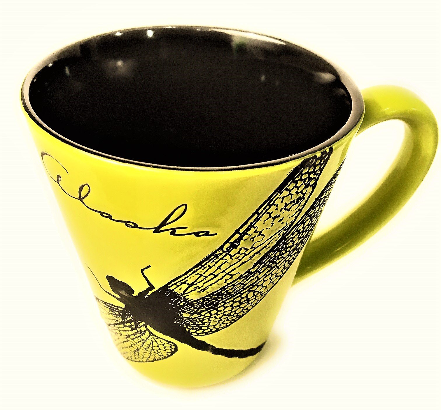 Amazon.com | Alaska Dragonfly Ceramic Coffee Mug 16 oz: Coffee Cups & Mugs