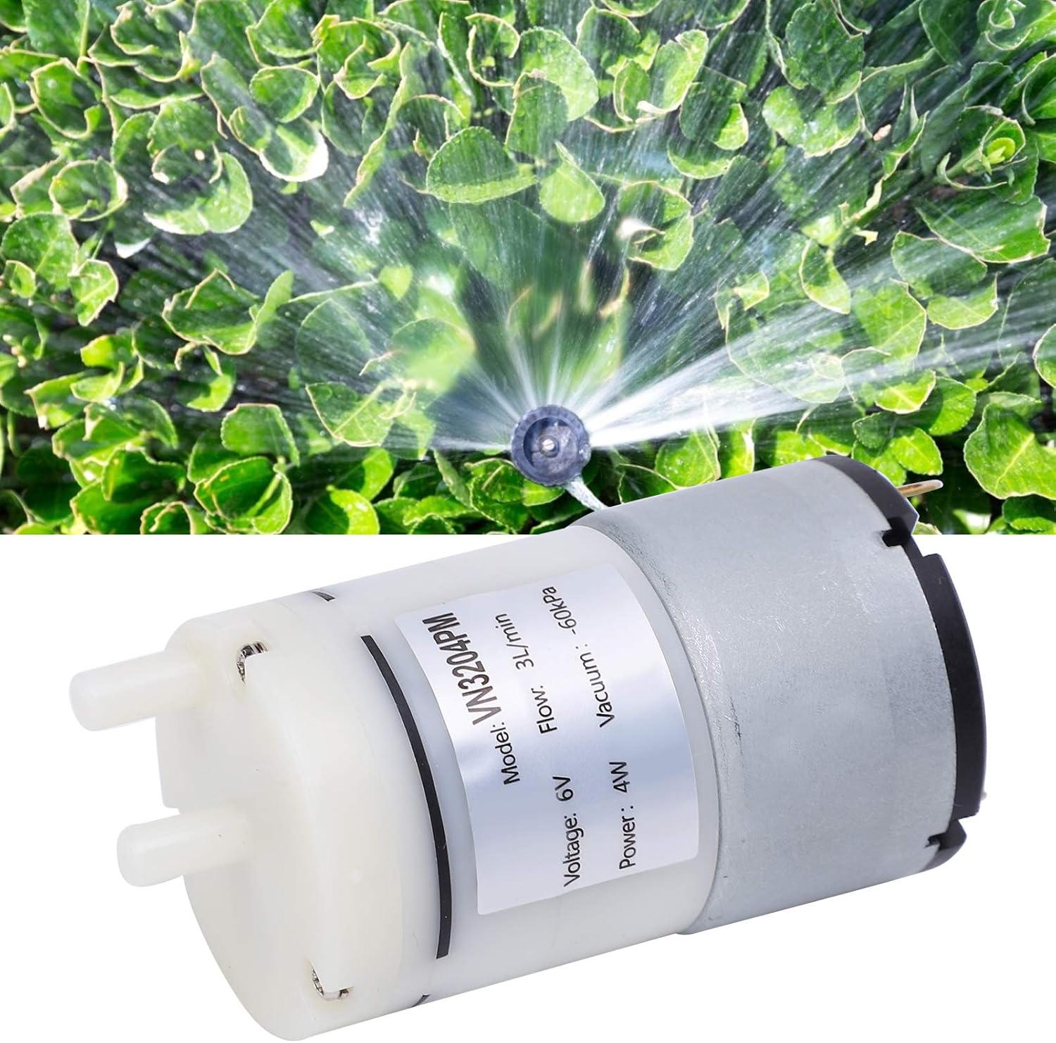 3Pcs Micro Submersible Water Pump Small Motor DC6V 4W High Flow for Aquarium Fish Tank Fountain Hydroponic System Water Garden DIY Projects