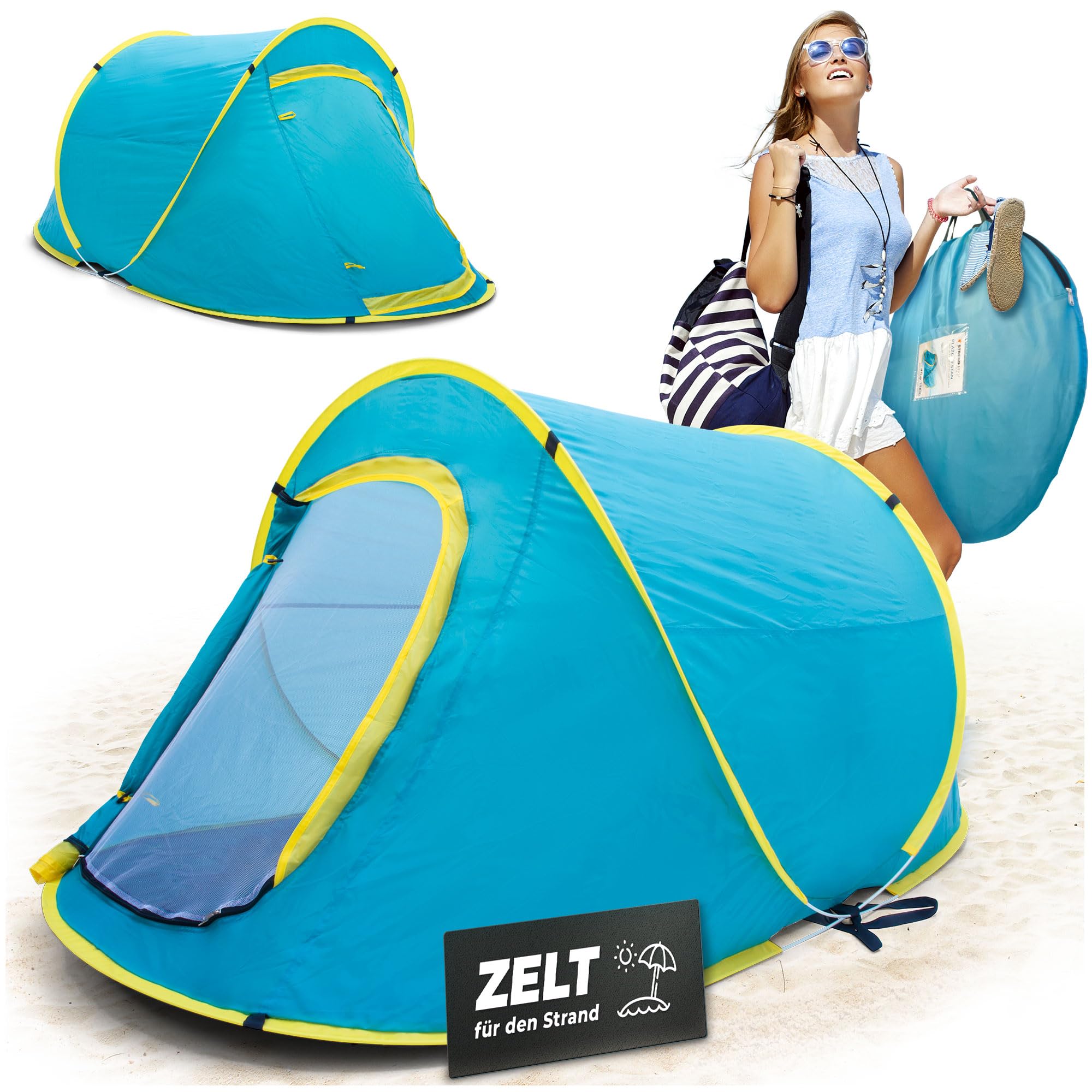 STREND PRO Pop-Up Zelt 220x120x95 cm