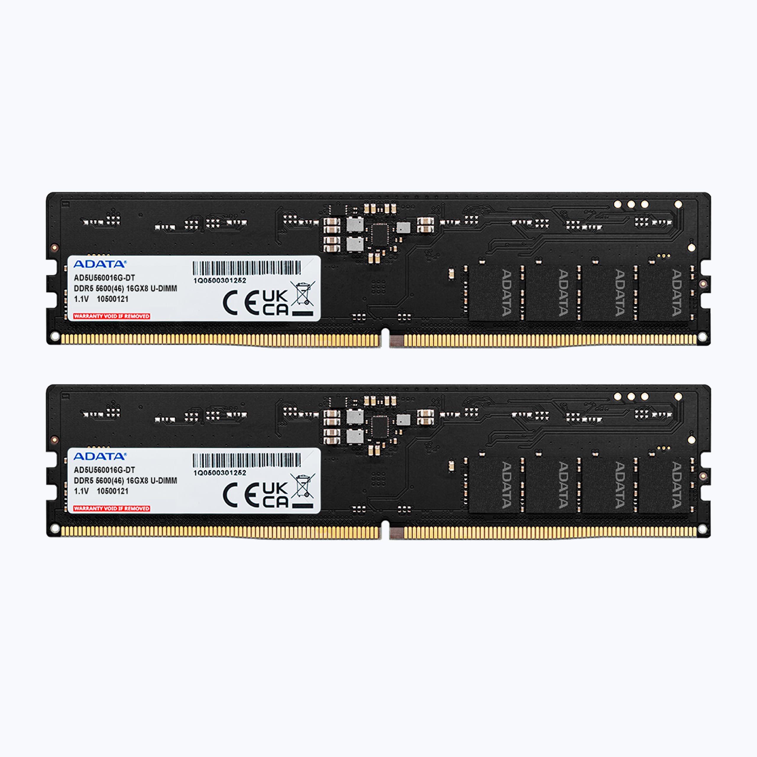 ADATA DDR5 5600 U-DIMM Module de mémoire 32 Go 2 x 16 Go 5600 MHz