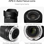 VILTROX AF 35mm F1.7 Air E Lens for Sony E Mount, f/1.7 Large Aperture APS-C Auto Focus Prime Lens Compatible with Sony E-Mount Mirrorless Cameras ZV-E10 II EV10 a6700 a6600 a6400 a7c ii a7rv a7iii