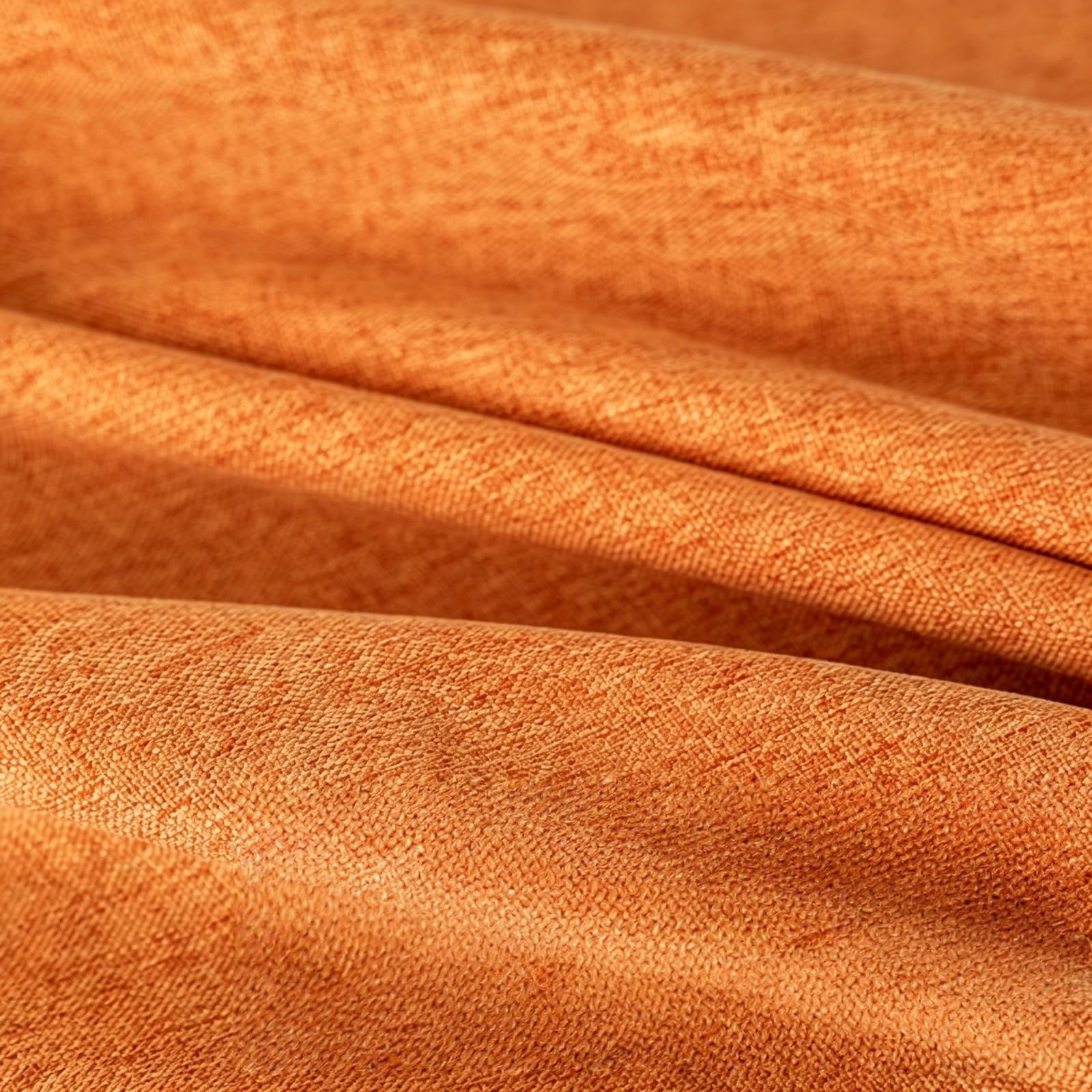 Mantel Rectangular Lino 140 x 170 cm Impermeable y Lavable Exterior Mesa Durabilidad y Fácil Limpieza para Comedor, Cocina, Cumpleaños, Festivos, Fiesta, Picnic, Naranja
