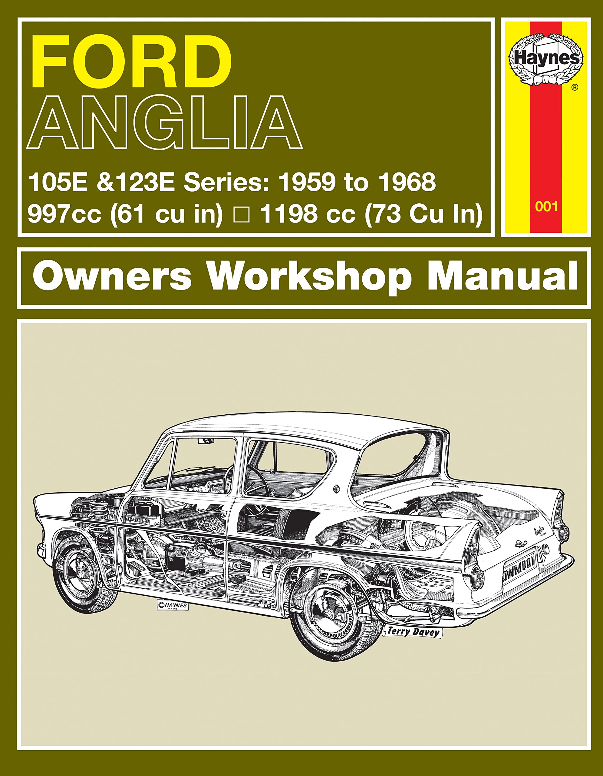 Ford Anglia (59 - 68) Haynes Repair Manual (Classic Reprint)