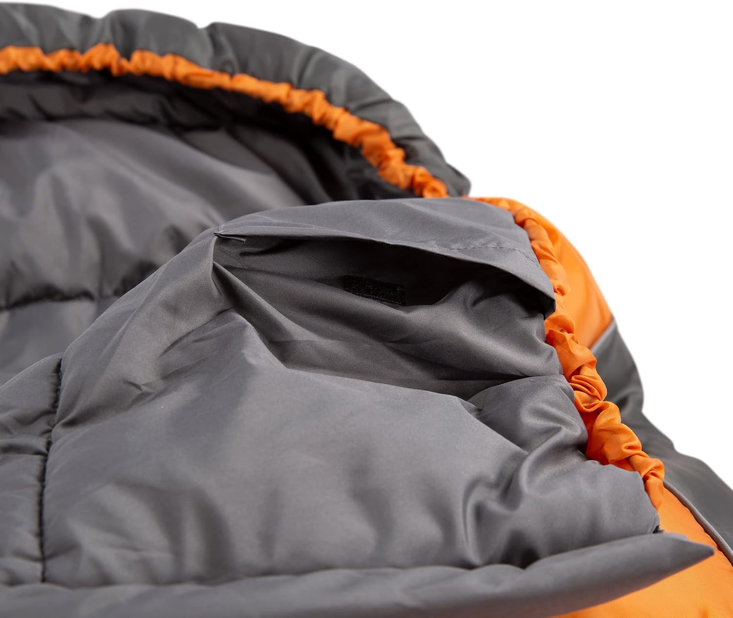 Trespass Kids Bunka 3 Season Lightweight Camping Sleeping Bag - Carrot
