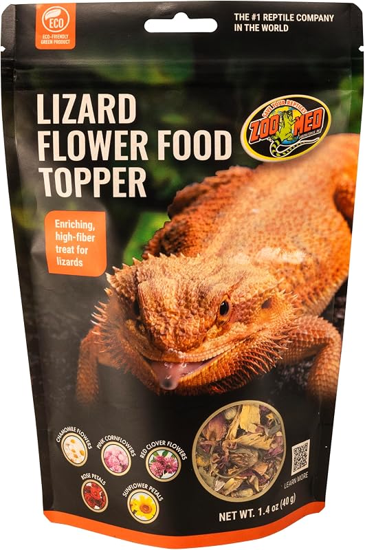 Suplemento alimentar de flores secas para lagartos e tartarugas Zoo Med 40 g