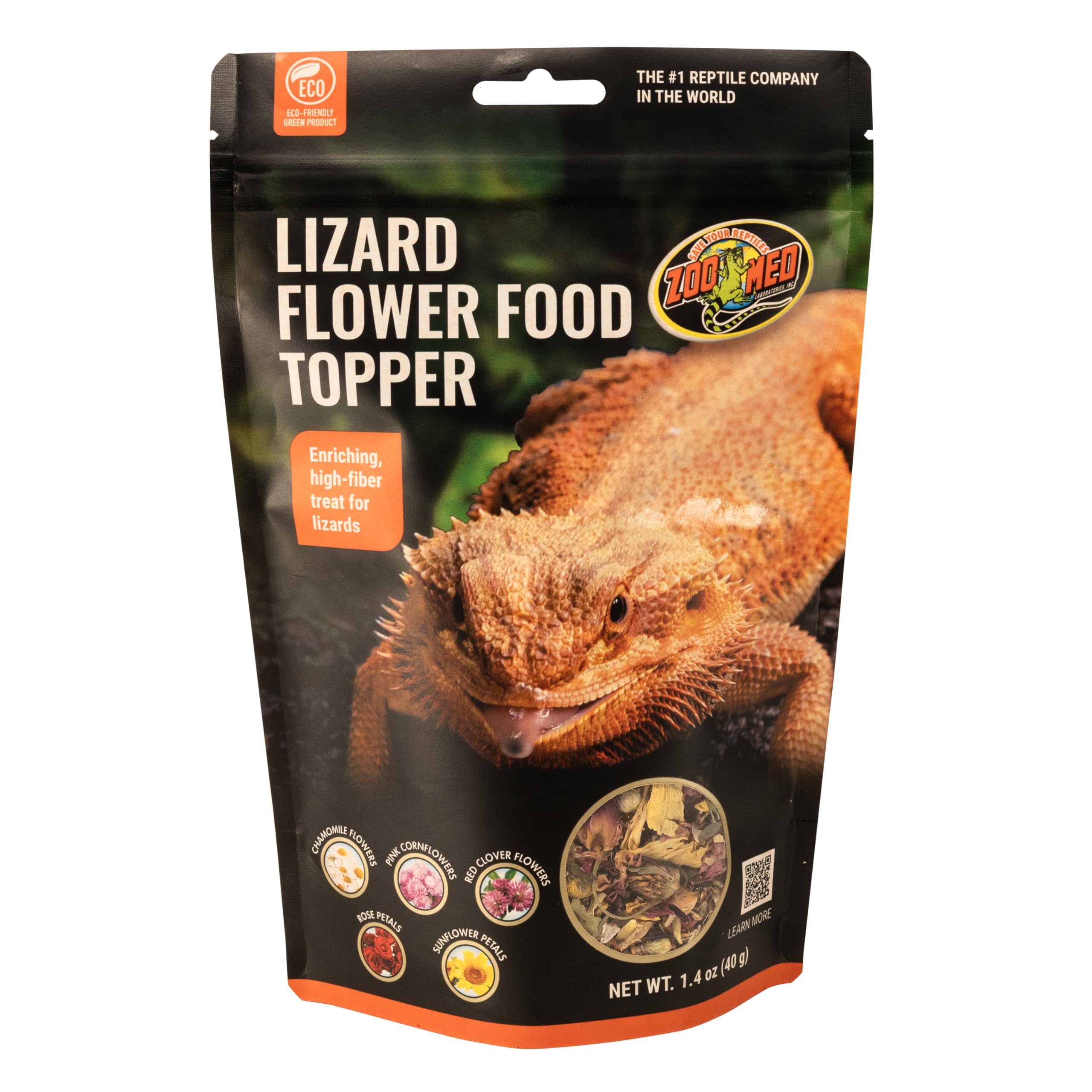 Zoo Med Flower Food Topper for Lizards 1.4 ounce