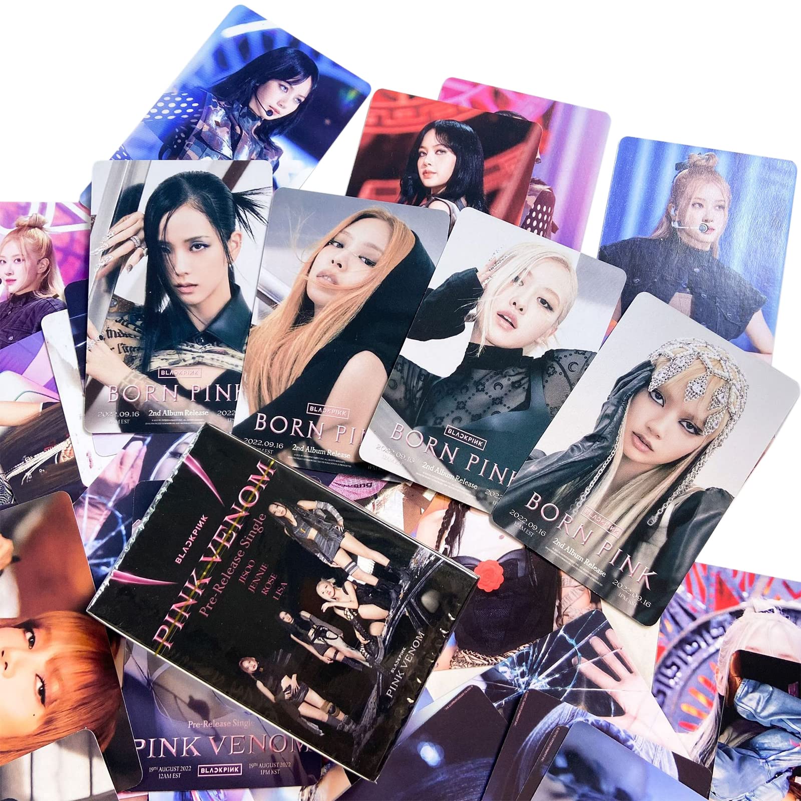 BLACKPINK BORN PINK フォトカード BLACKPINK BORN-PINK POB PRE-ORDER KT4 PHOTOCARD OFFICIAL DIGIPACK