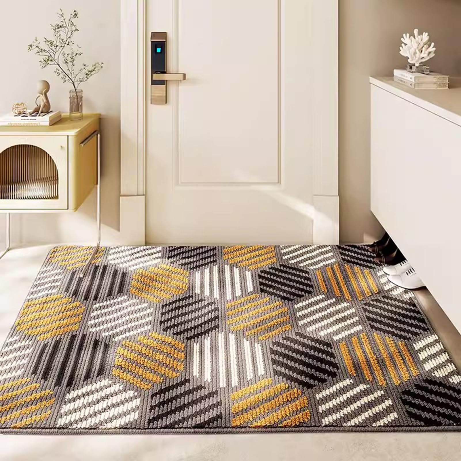 Tapis de bienvenue extérieur pour garder une maison propre par temps de pluie
