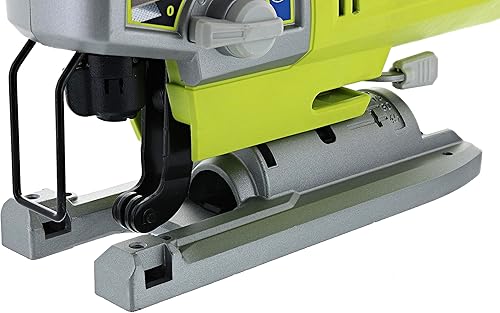 Miniatura 4 de Ryobi JS481LG - Sierra de calar orbital de vástago en T de velocidad variable con cable de 4.8 amperios con sistema de iluminación LED integrado