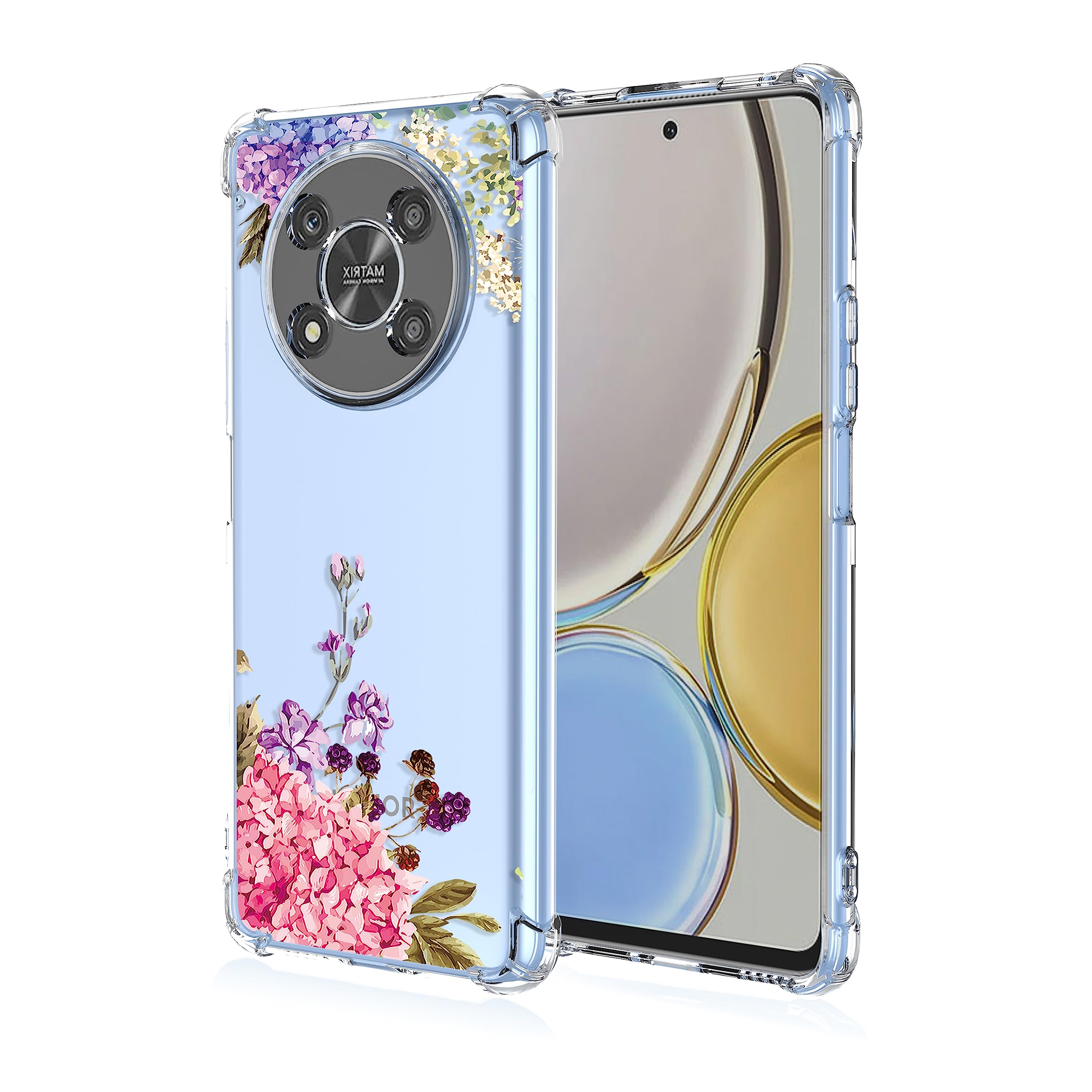 WOBURN Motivo di Stampa Dipinto Cover per Honor Magic 5