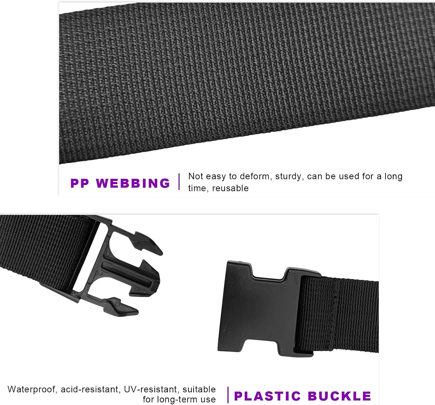 2 PCS Car Battery Box Strap, Adjustable Auto Battery Hold Down Straps with Quick Release Buckle, 39 Inch Batteries Box Tie Down Strap for Cars Trucks SUVs Boats, Car Accessories