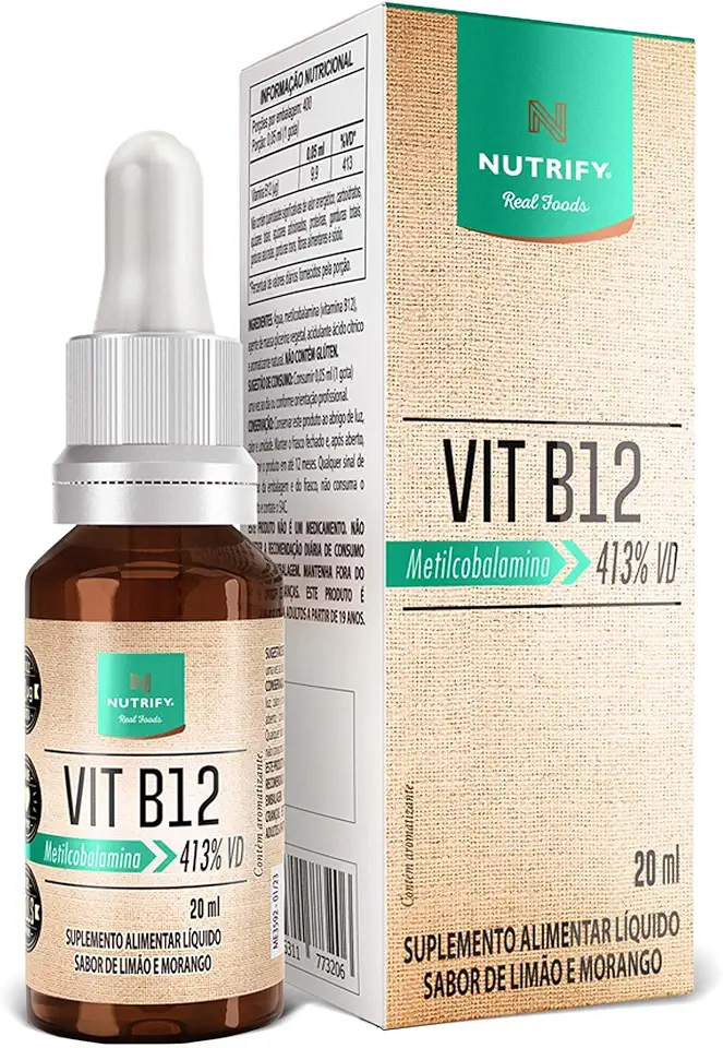 Nutrify – Vitamina B12 Líquida - 20ml