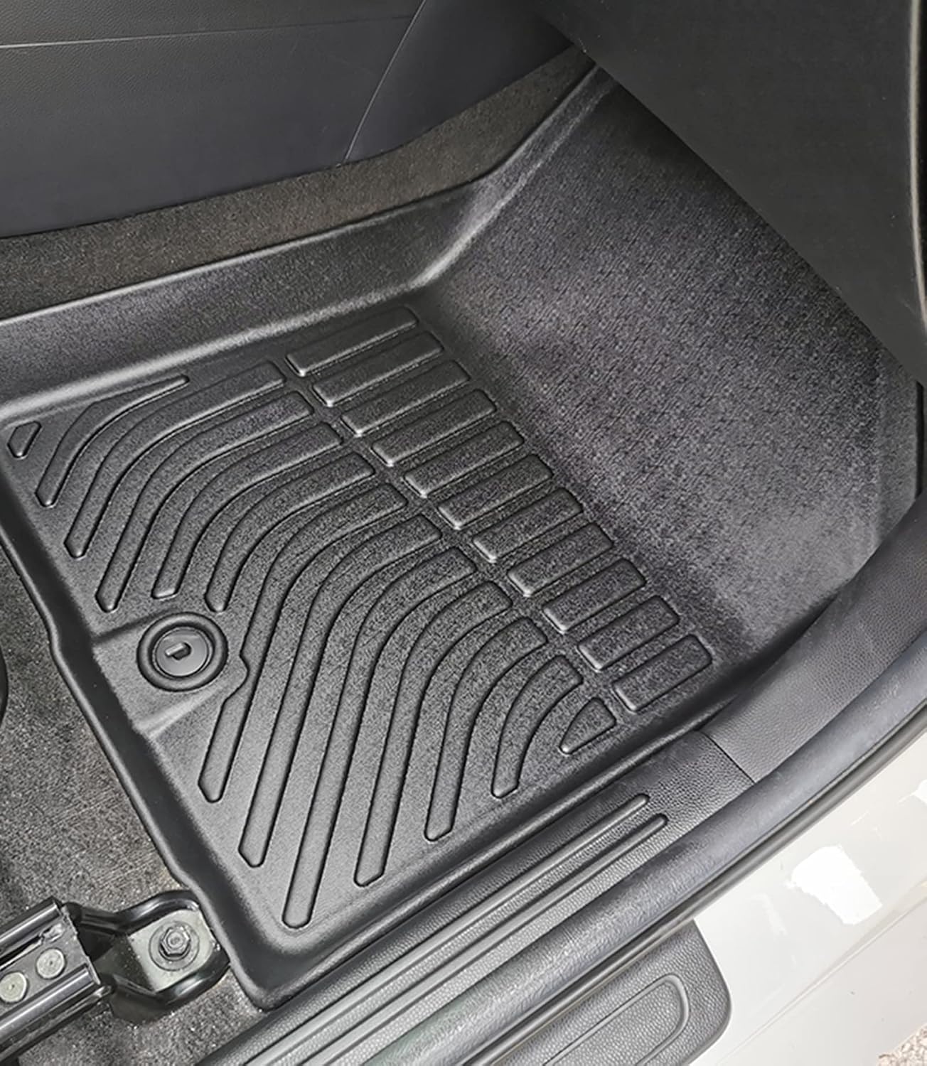 Car Floor Mats Replacement for Kia Soul (Not Fit Hybrid) 2014-2019 Protection Liners Custom Fit Waterproof Durable Odorless Carpet All Weather Accessories Black
