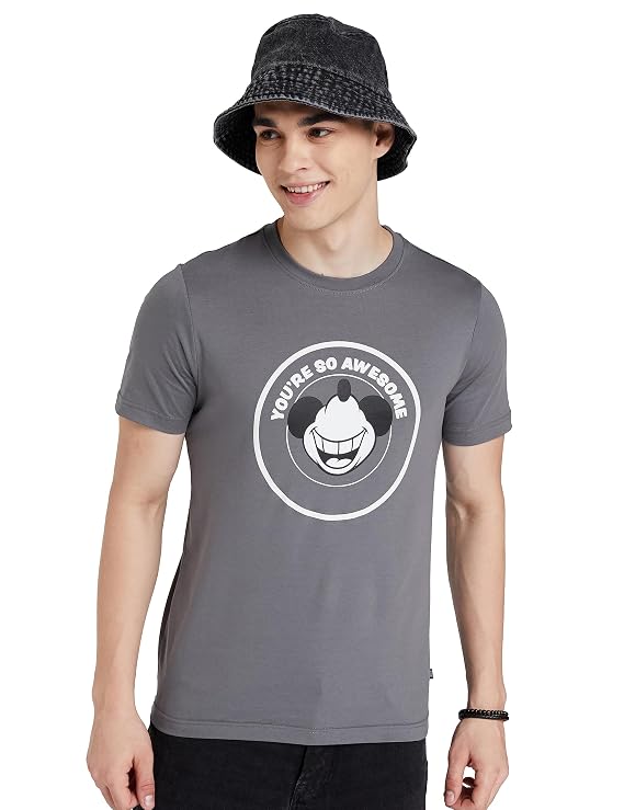 Amazon Brand - Symbol Men's Graphic Disney Regular Fit T-Shirt