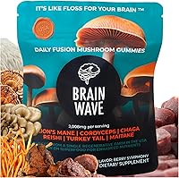 Vista 1 de Superfood Gomitas de hongos Delicioso suplemento diario de gomitas de melena de leones múltiples de 2008 mg Hongo Reishi + Cordyceps + cola