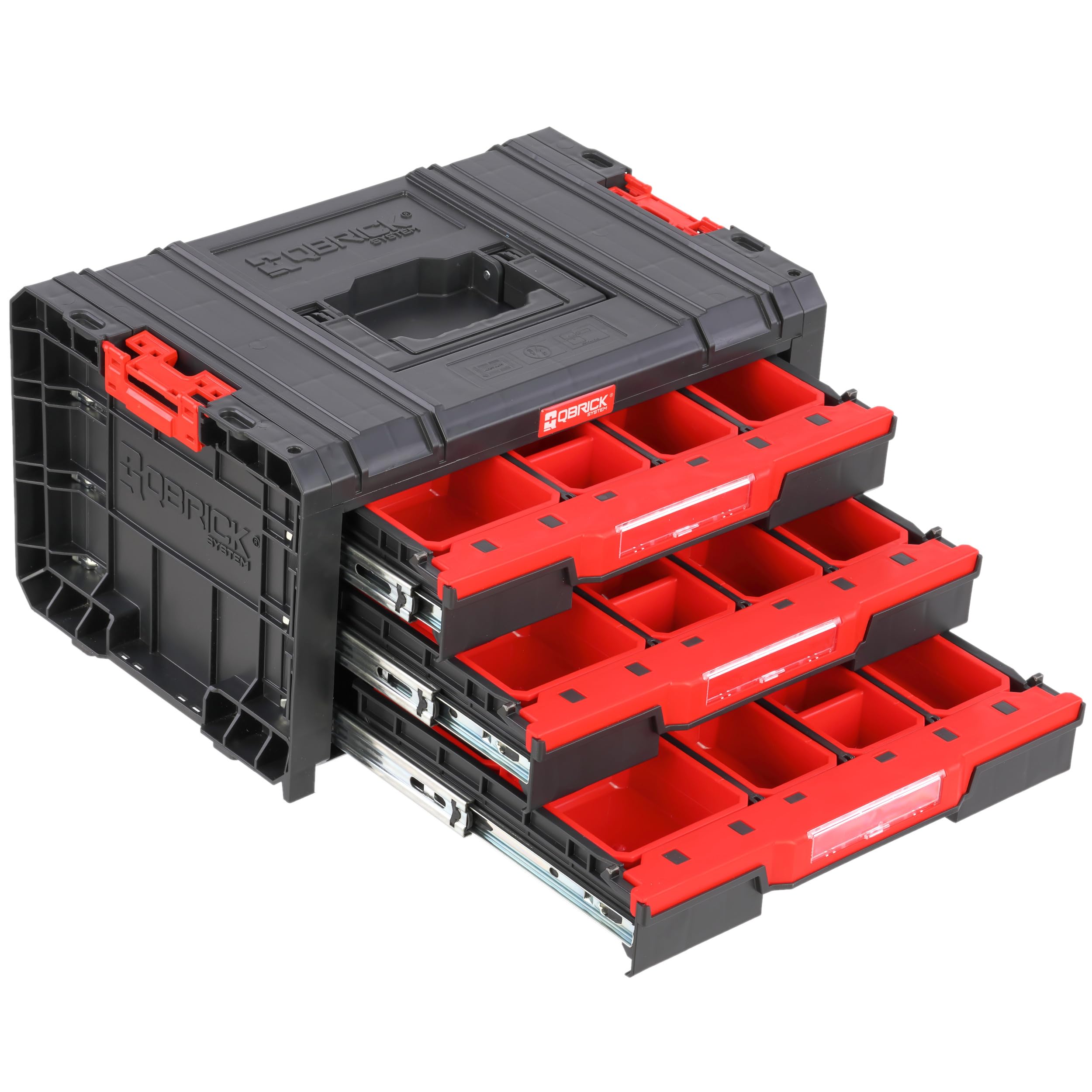 botle Caja de herramientas con cajones modular PRO Construcción reforzada Plástico Metal