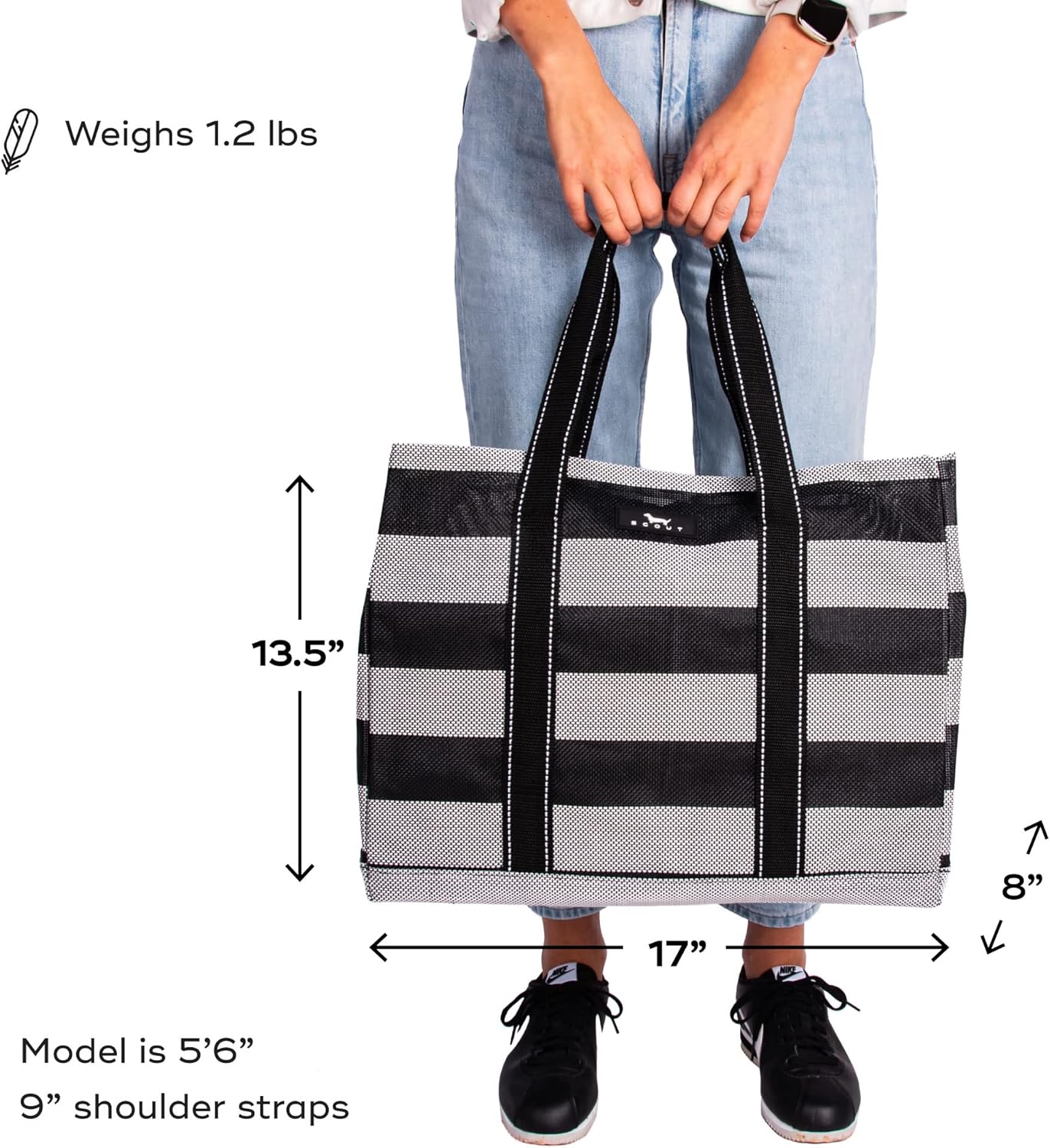 SCOUT Roadtripper - Large Beach Tote Bags For Women - Sandproof Breathable Woven Beach Bag, Pool Bag And Travel - Mom Bag - Image 2