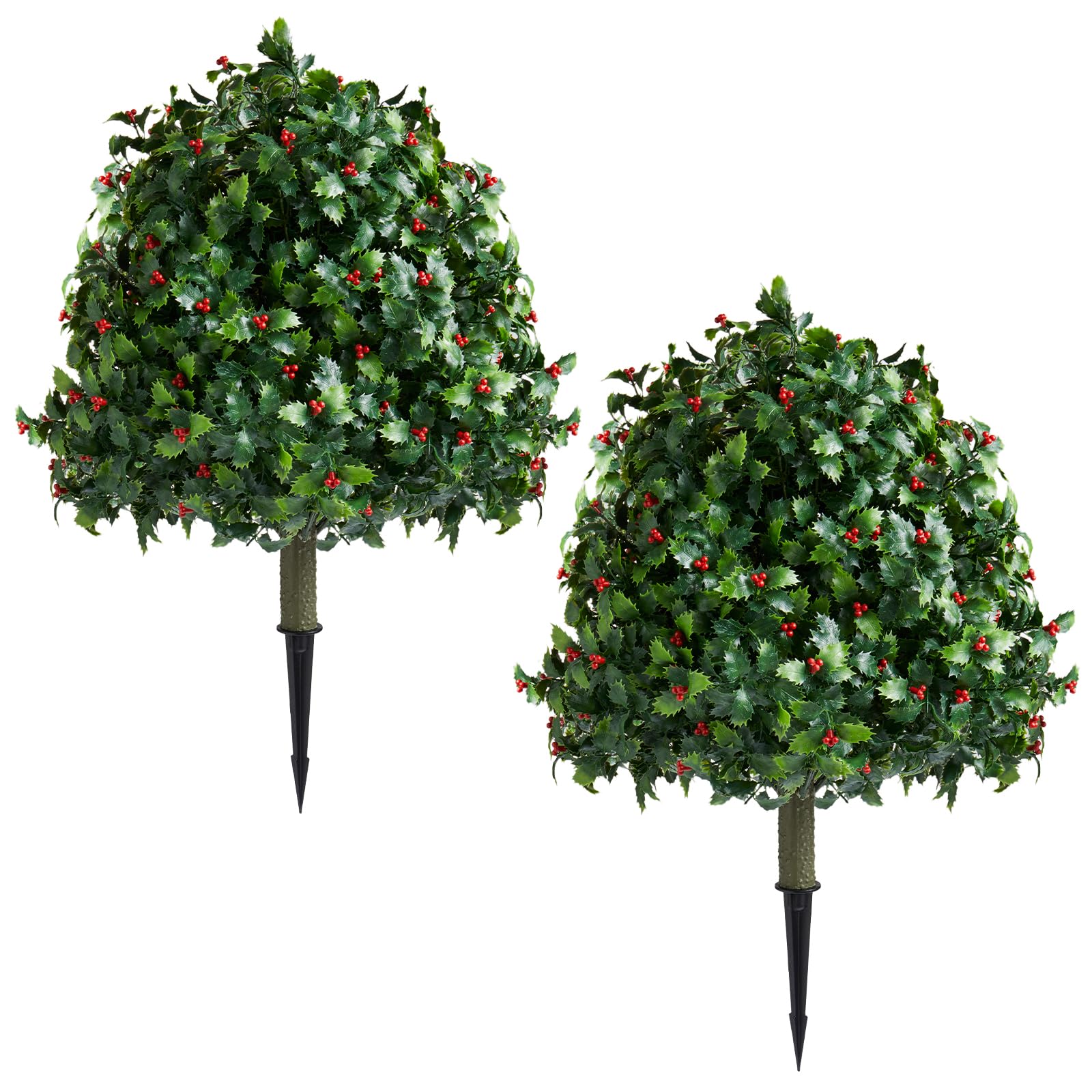 KMT Holly Topiary Balls