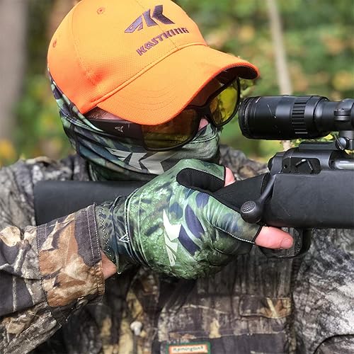 Miniatura 7 de KastKing Sol Armis - Guantes de protección solar UPF50+, guantes de pesca, protección UV, protección solar para exteriores, kayak, remar