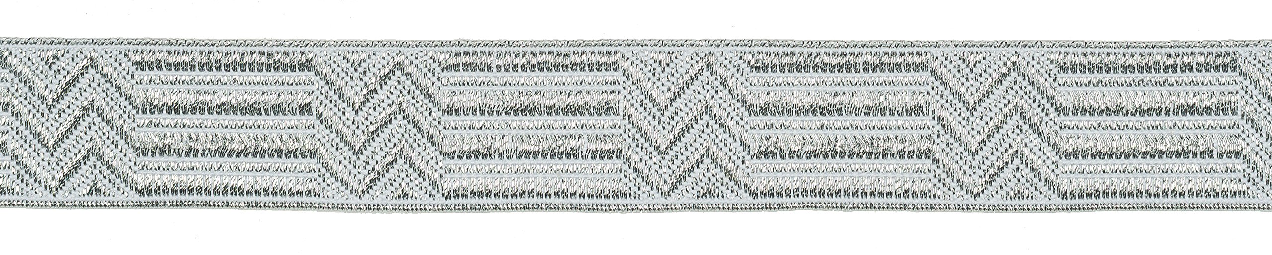 Ruther & Einenkel Zick-Zack Borte – 5 M, Gold, 20 Mm Breit, Aus Polyester, Für Deko & Basteln