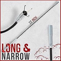 Vista 2 de RAM-PRO - Removedor de obstrucciones de drenaje de serpiente de 22 pulgadas, utilizado como removedor de obstrucciones para fregadero, ducha