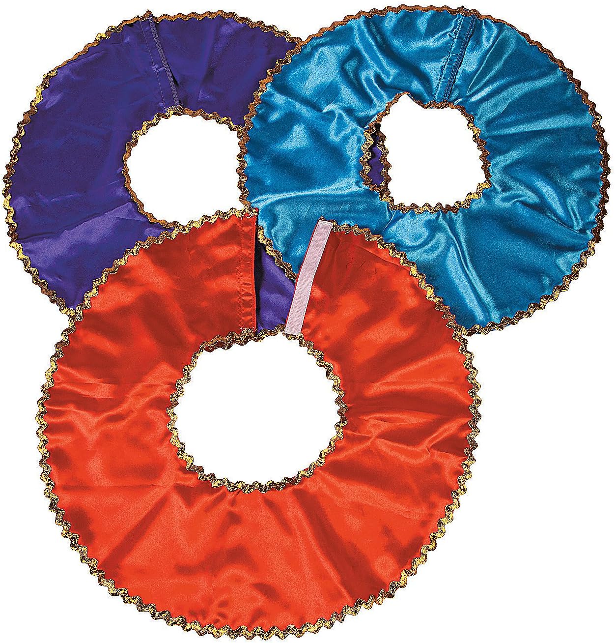 Fun Express - Wisemen Costume Collar Set (3pc) for Christmas - Apparel Accessories - Costume Accessories - Costume Props - Christmas - 3…