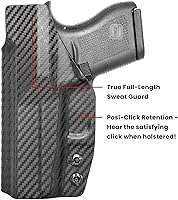 Vista 4 de Rounded by Concealment Express IWB KYDEX Holster for CZ Carbon Fiber Black