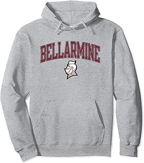 Bellarmine Knights Arch Gray Officially Licensed Pullover Hoodie
