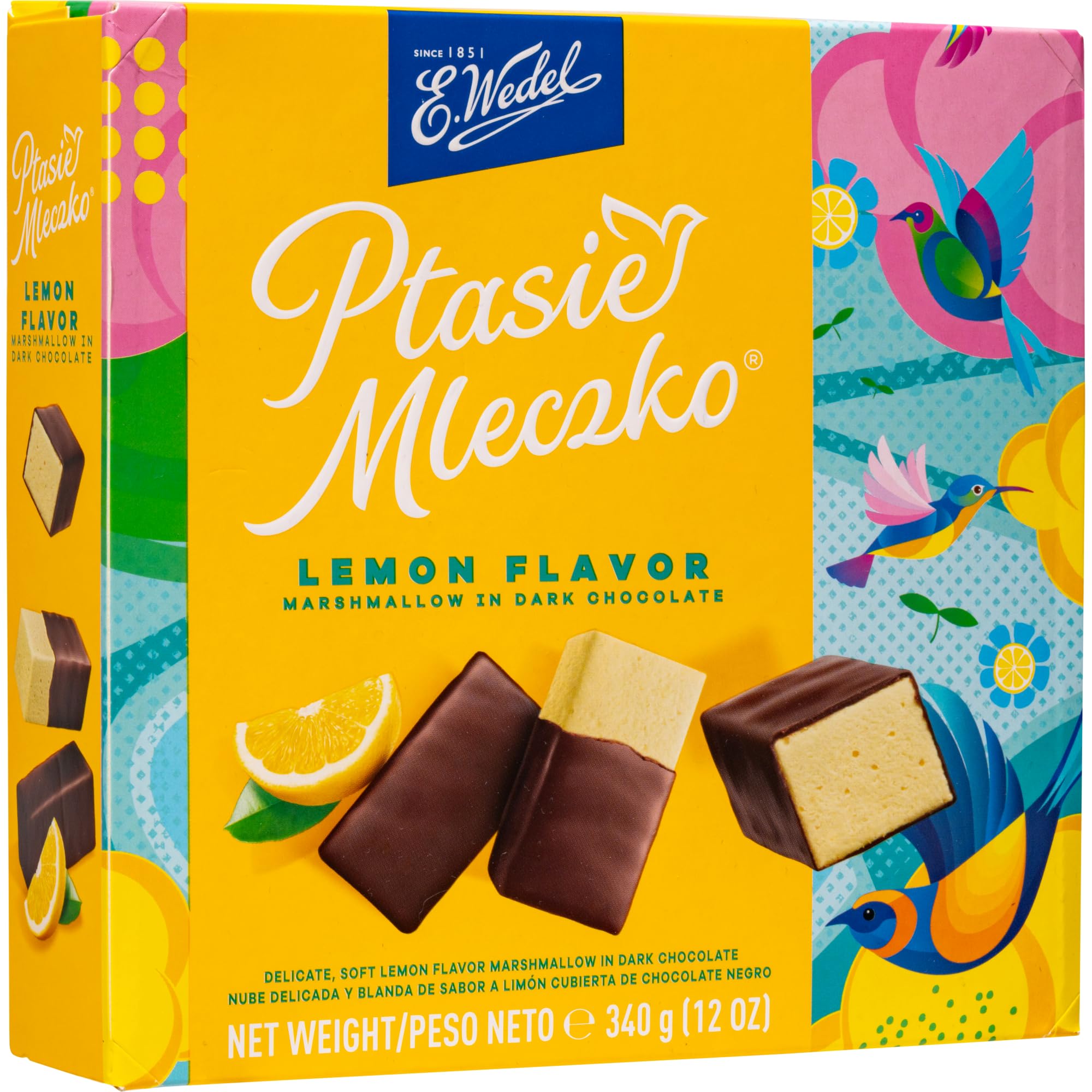 Amazon.com: E. Wedel, Ptasie Mleczko Candy Box, Polish Bird's Milk