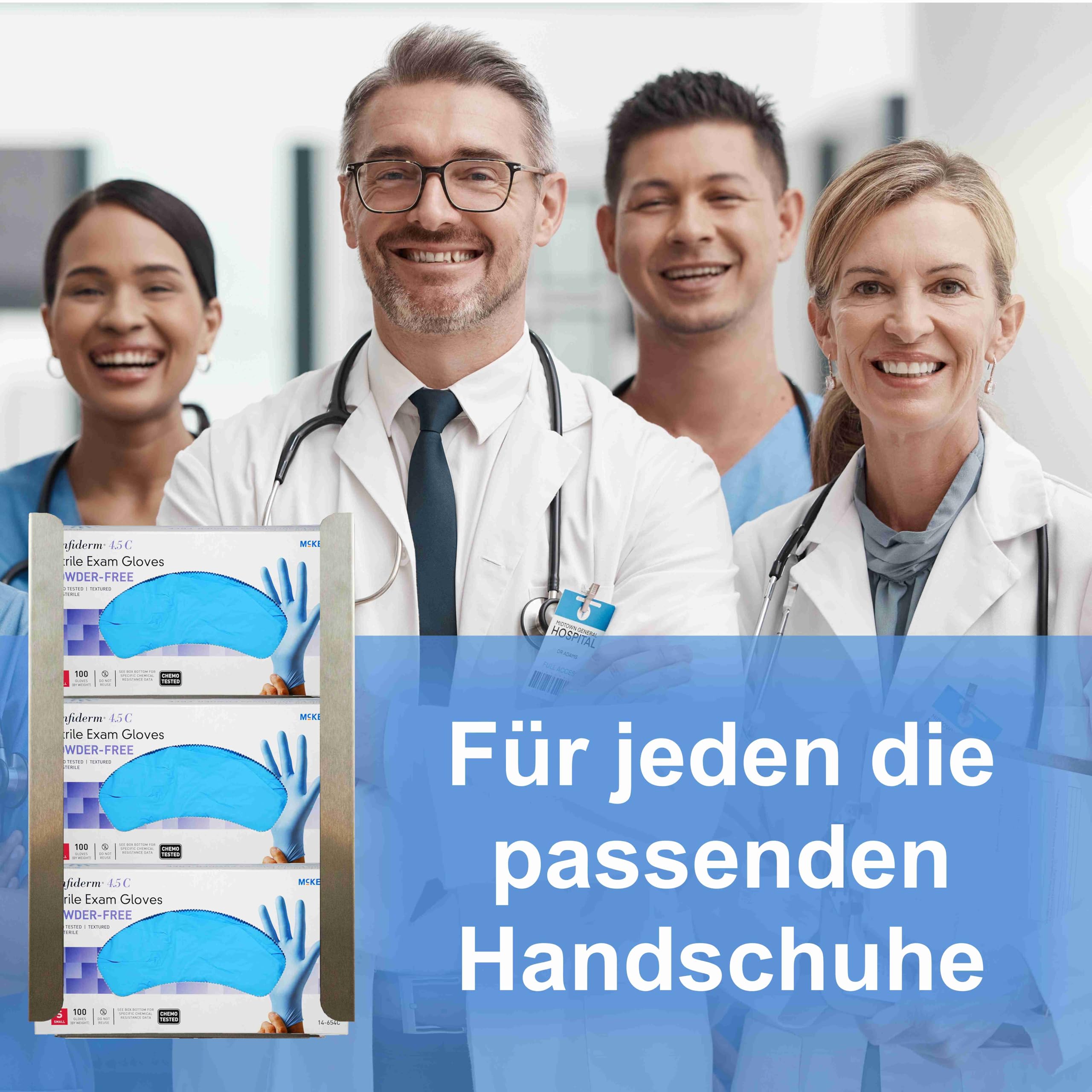 Generisch Wandhalterung für Handschuhe Handschuh Halter Handschuhspender für Einmalhandschuhe Nitrilhandschuhe (für 3 Boxen) - Edelstahl Handschuhhalter - Handschuh Halterung für Einweghandschuhe