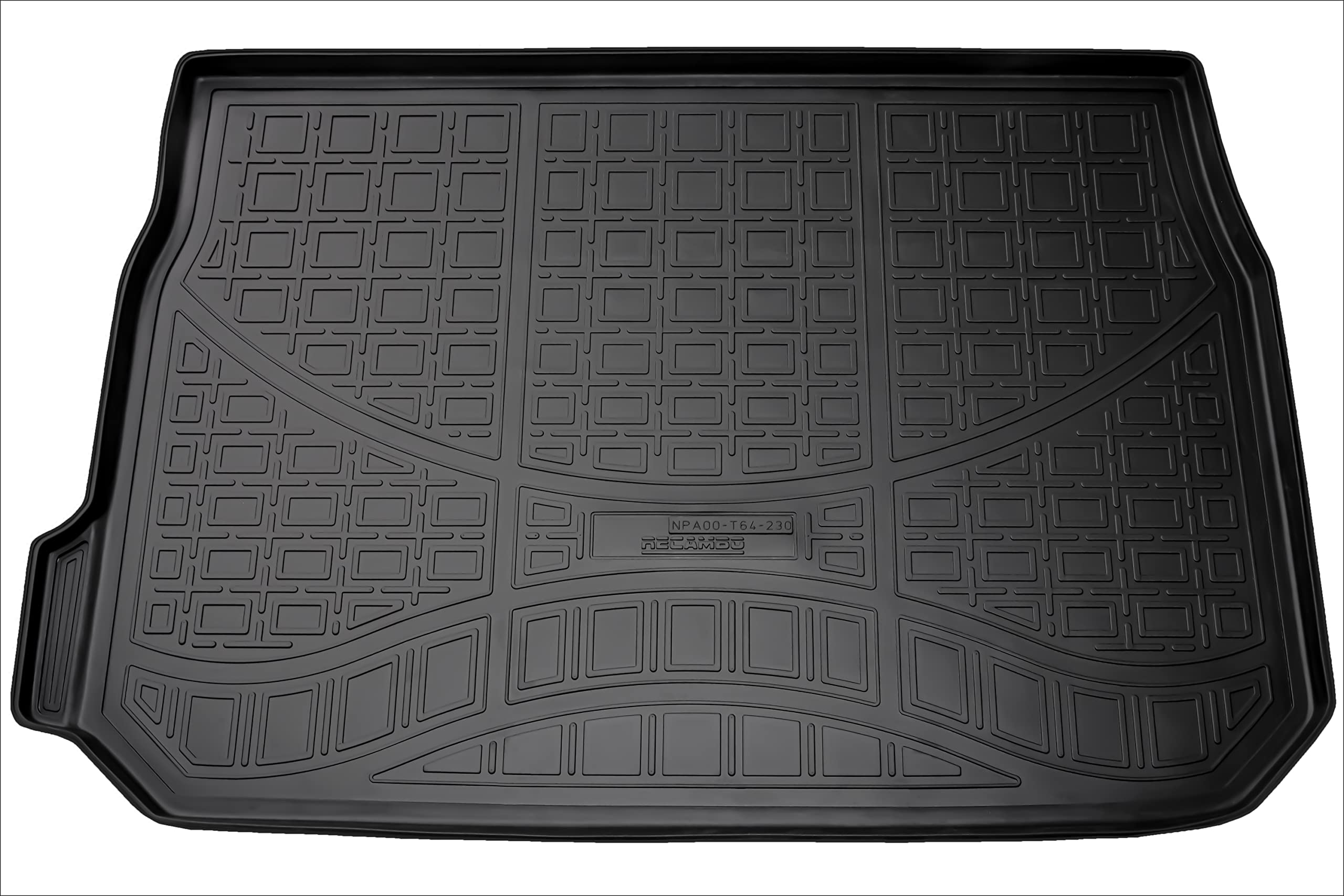 Recambo Alfombrilla de Goma para Maletero Apta para Peugeot 2008 I | Tipo CU | 2013 2019 | Ajuste con Borde