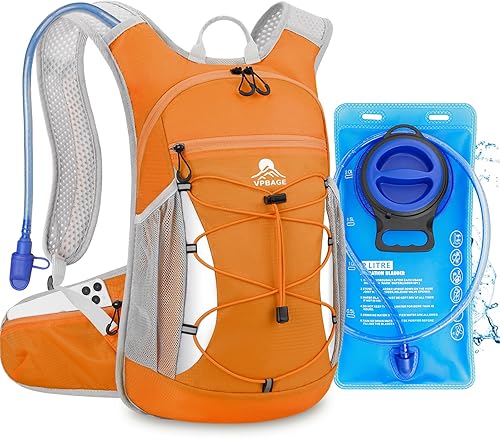 Miniatura 10 de Mochila de senderismo para hidratación, mochila de agua para senderismo, mochila de agua con 15L para correr mochila de agua, para correr, ciclismo,