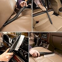 Vista 6 de Shop-Vac 2 piezas 8011848 kit de limpieza de coche, 1-1/4 pulgadas de diámetro, herramienta flexible para hendiduras y cepillo automático suave