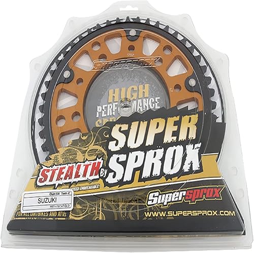 Miniatura 4 de Supersprox - Piñón Stealth dorado, 47T, tamaño de cadena 530, Rst-1797-47-Gld