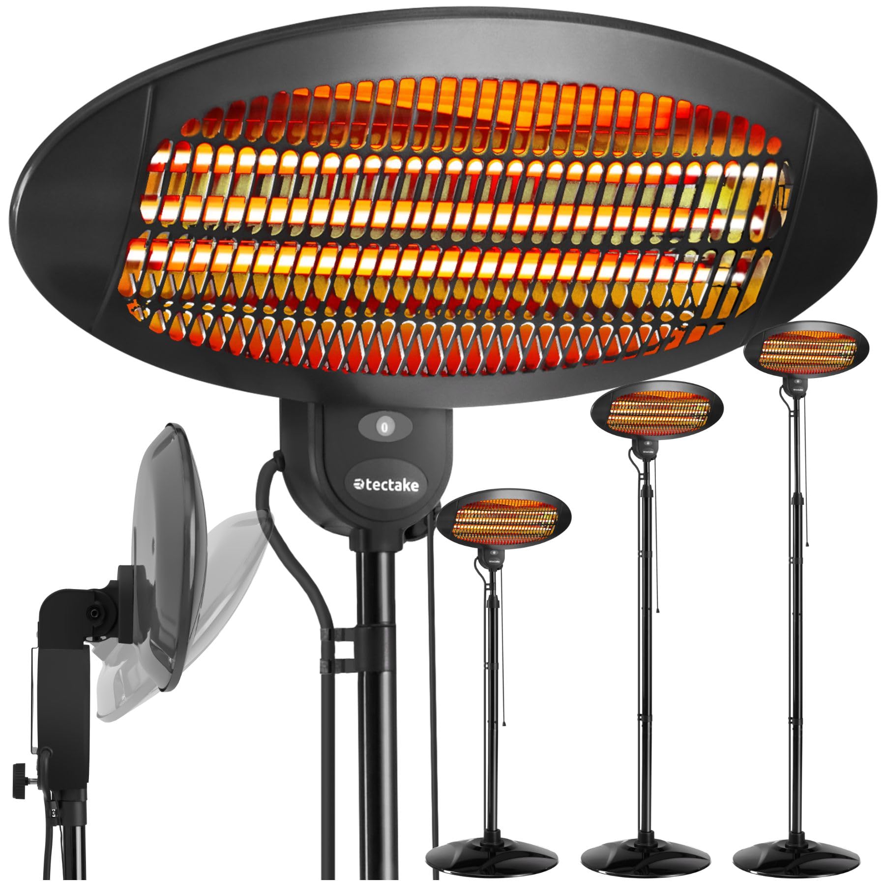 tectake Infrarot Heizstrahler