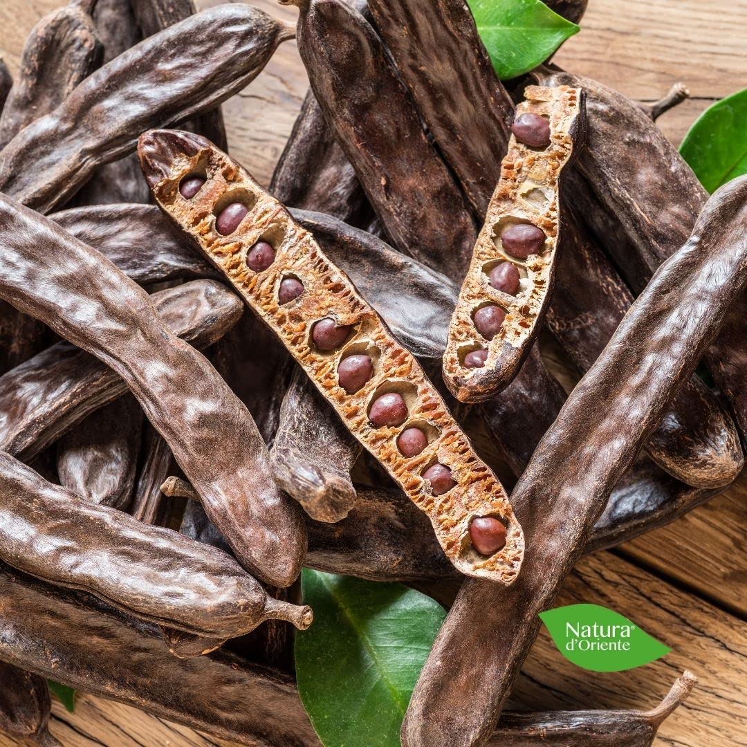Natura d'Oriente | Carrube Italiane Secche Disidratate 2500g | SELEZIONATE | Naturali e senza Conservanti. (Confezione 2x1.250g)