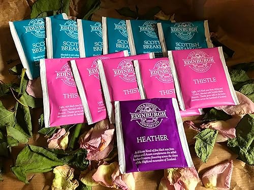 Miniatura 3 de Edinburgh Tea & Coffee Company, The Scottish Collection - Paquete variado de 4 sabores, 40 sobres de té