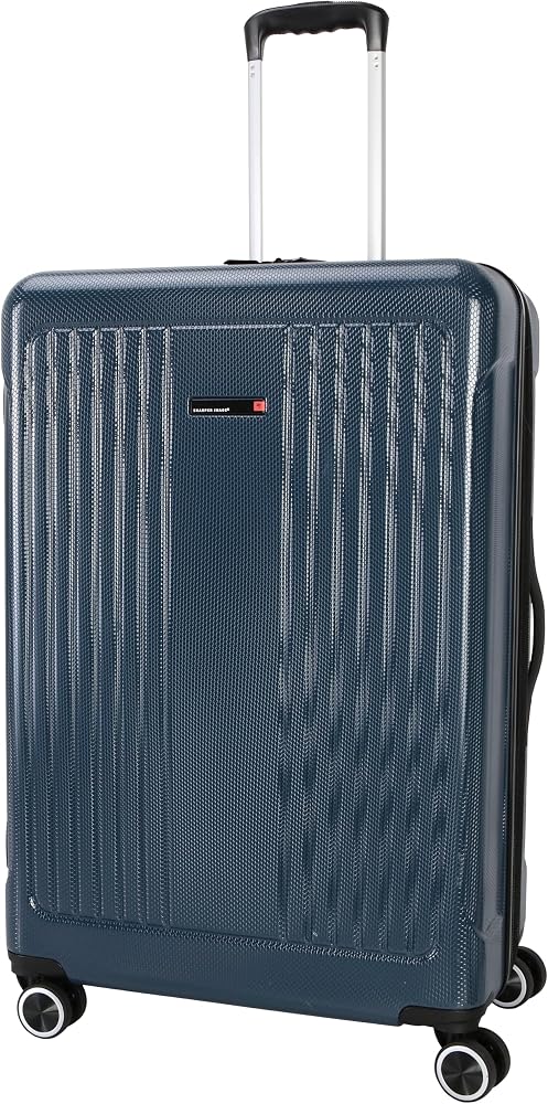 Sharper Image Shukra 확장 가능한 8륜 스피너 수하물 슈트케이스, 층화 바다, 확장 가능한 8륜 스피너 대형 수하물 수하물 가방 — 사진 1